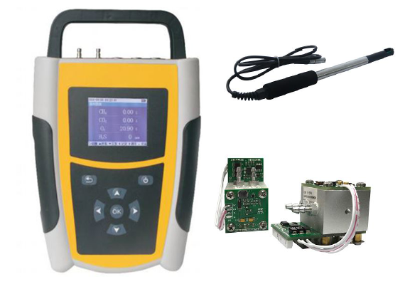 เครื่องมือตรวจวัดคุณภาพก๊าซชีวภาพแบบพกพา (Handheld Gasboard-3200 plus Biogas Analyzer)